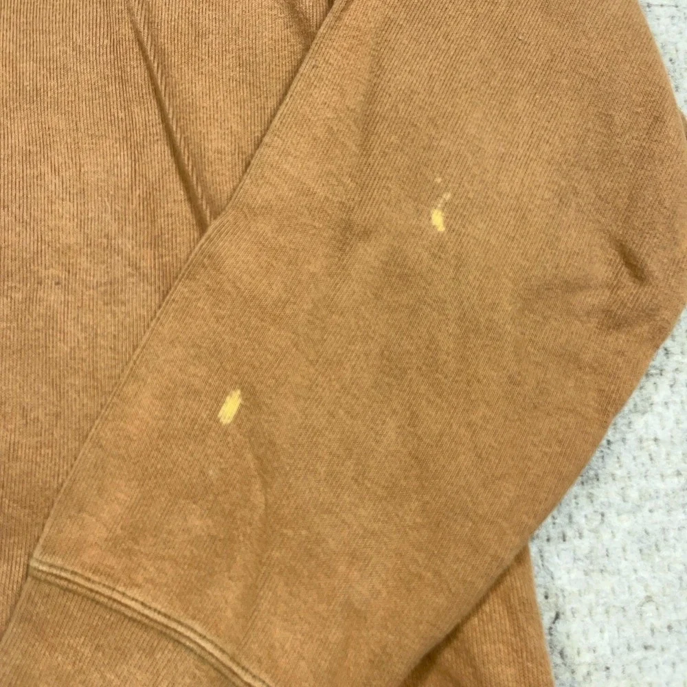Vintage Polo‎ Ralph Lauren Sweater Men XXL 2XL Brown V Neck Soft Golf Pullover